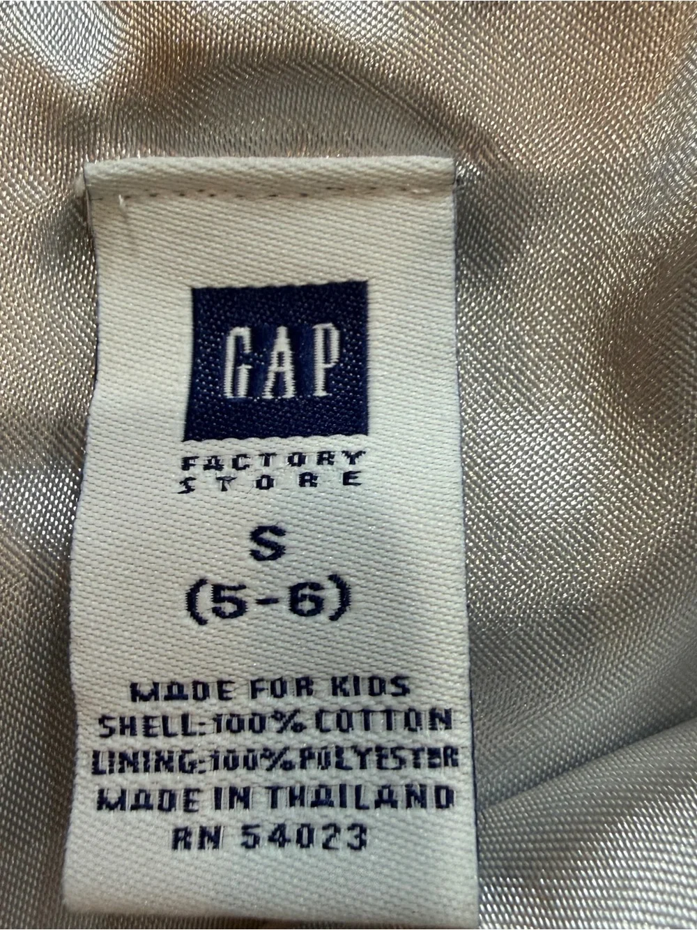 Gap Factory Store Girls Black Velvet Dress Size S (5-6)